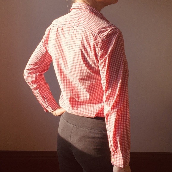 Gap Cotton gingham shirt Med - Picture 1 of 7